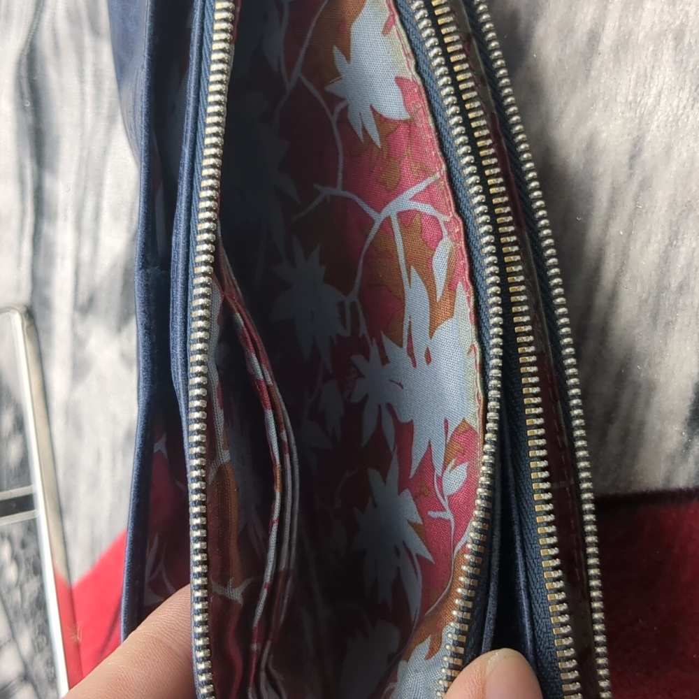 HOBO Blue Clutch Wallet - Picture 6 of 8
